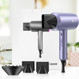 slopehill Professional Ionic Hair Dryer lavender close-up of controls