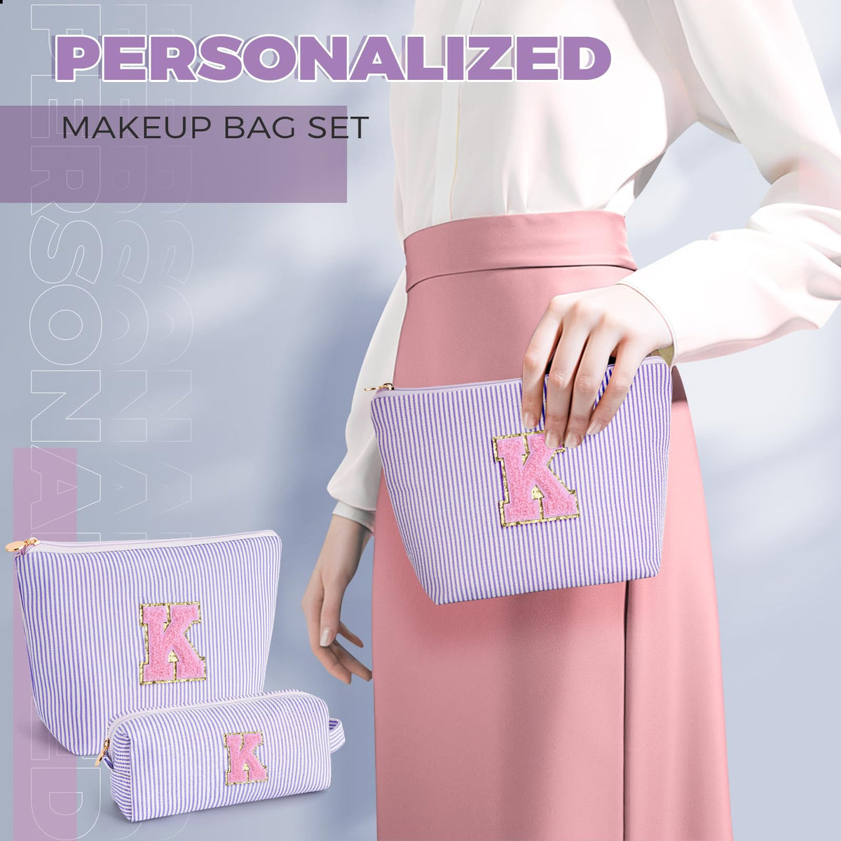 Small makeup bag with handle from Btffitting