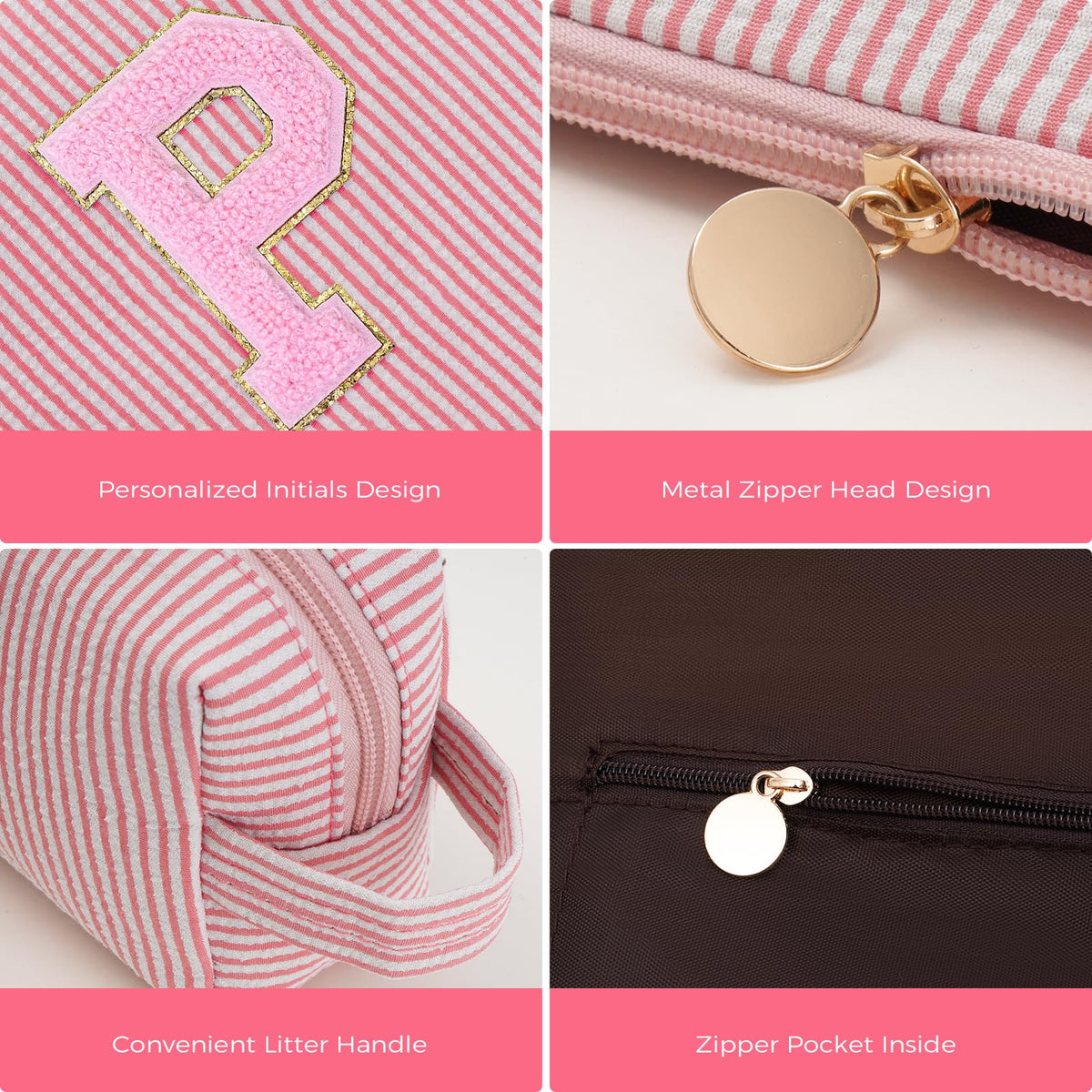 Smaller bag with handle from the Btffitting Makeup Bag Set