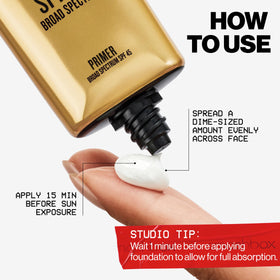 Smashbox Photo Finish Primer SPF 45 texture close-up