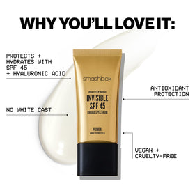 Smashbox Photo Finish Primer SPF 45 with makeup application