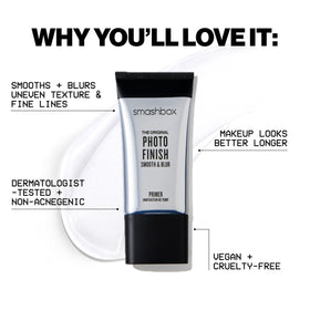 Smashbox Photo Finish Smooth & Blur Primer 0.34 fl oz back view