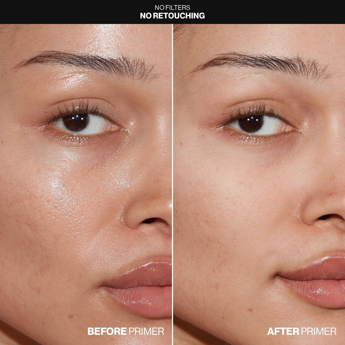 Smashbox Photo Finish Smooth & Blur Primer application on skin