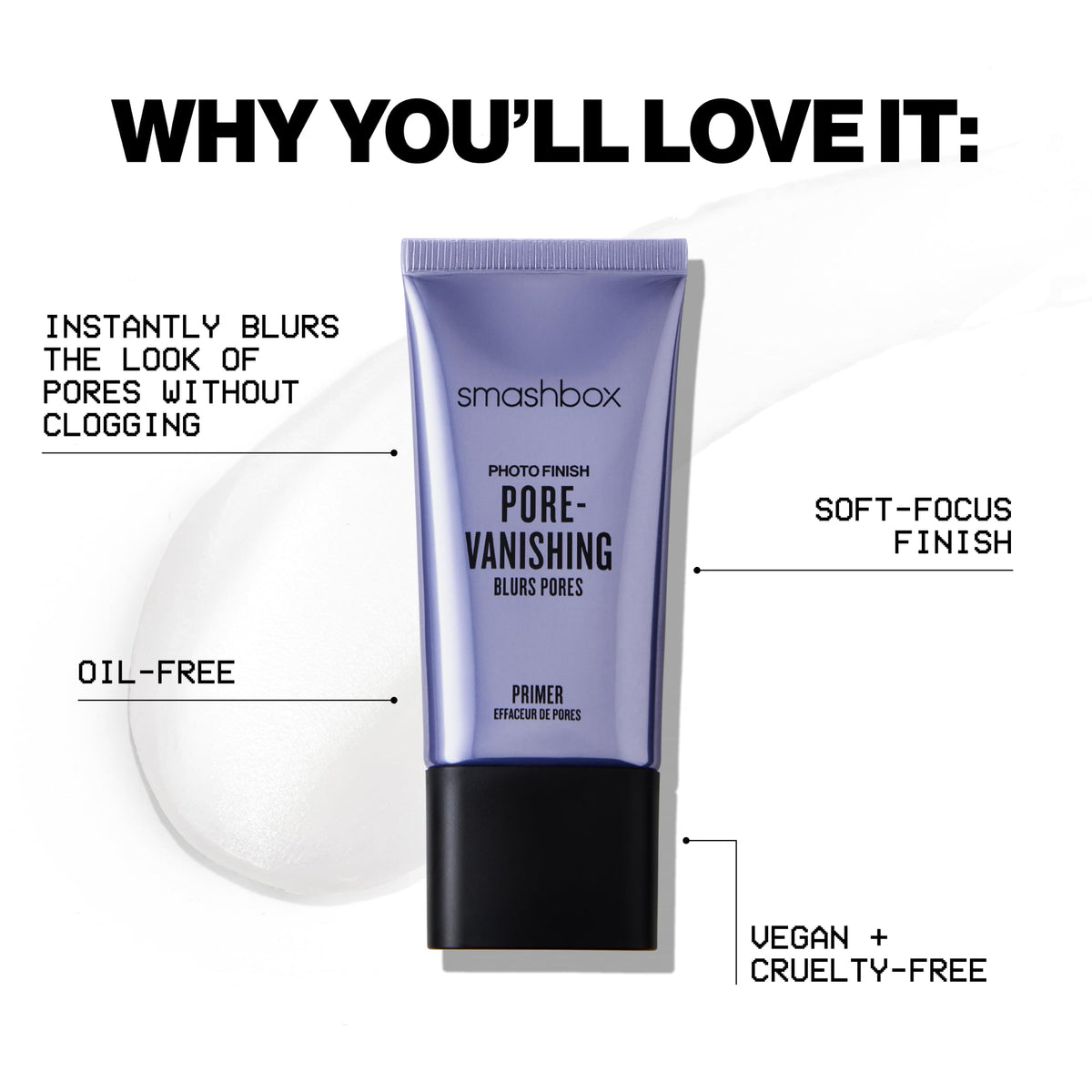 Smashbox Pore Vanishing Primer in travel bag