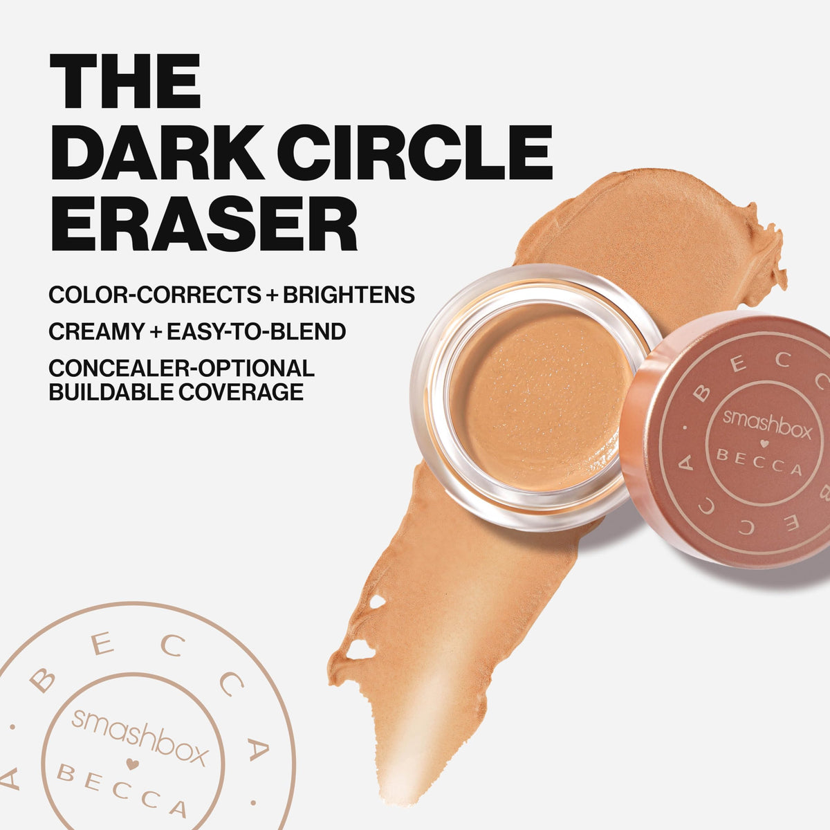 Smashbox Under Eye Brightening Corrector 0.15 oz Dark side view