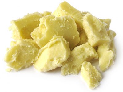 SmellGood African Shea Butter 32 oz side view showing texture