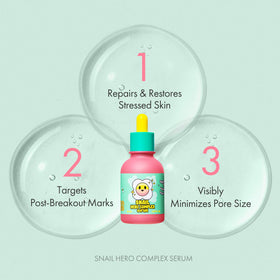 SMILEBLOOM KKOCH Snail Mucin 85% Face Serum in lifestyle setting