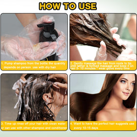 Sminktec Hair Dye Shampoo Dark Brown packaging