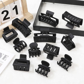 SMKSL medium square hair claw clip in elegant colour