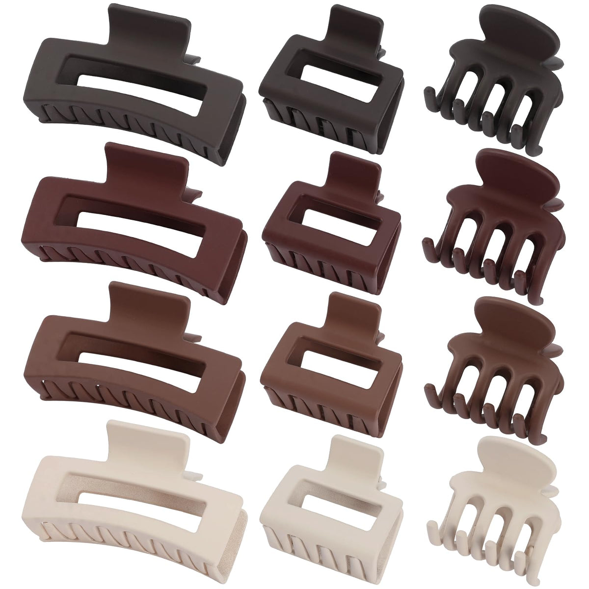 SMKSL small hair claw clip 1.7 x 1.8 inches