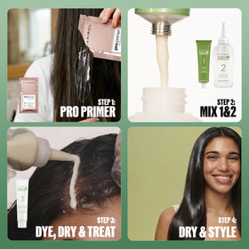 Smooth and shiny hair after using Clairol dye