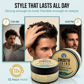SMOOTH VIKING Hair Clay lifestyle scene