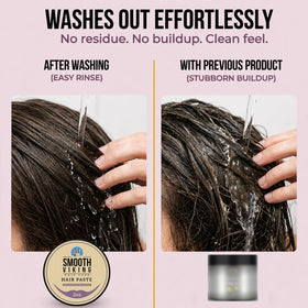 Smooth Viking Hair Paste for Men travel-friendly packaging