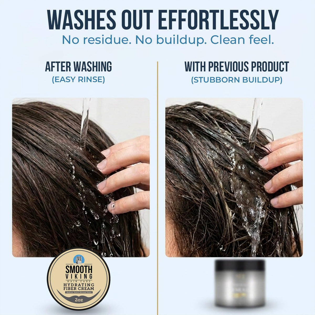 SMOOTH VIKING Hydrating Fiber Cream in grooming routine
