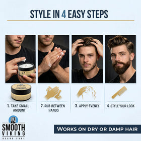 SMOOTH VIKING Hydrating Fiber Cream on a bathroom counter