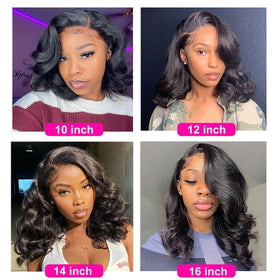 Smoothair 13x4 Lace Frontal Closure Body Wave styled