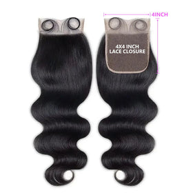 Smoothair 4x4 Lace Closure in packaging