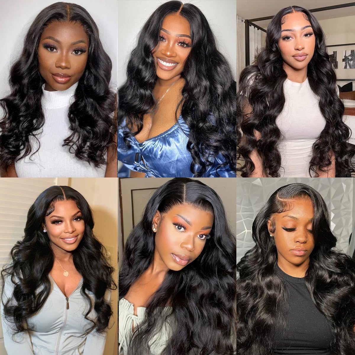 Smoothair Body Wave Bundles showing double machine weft
