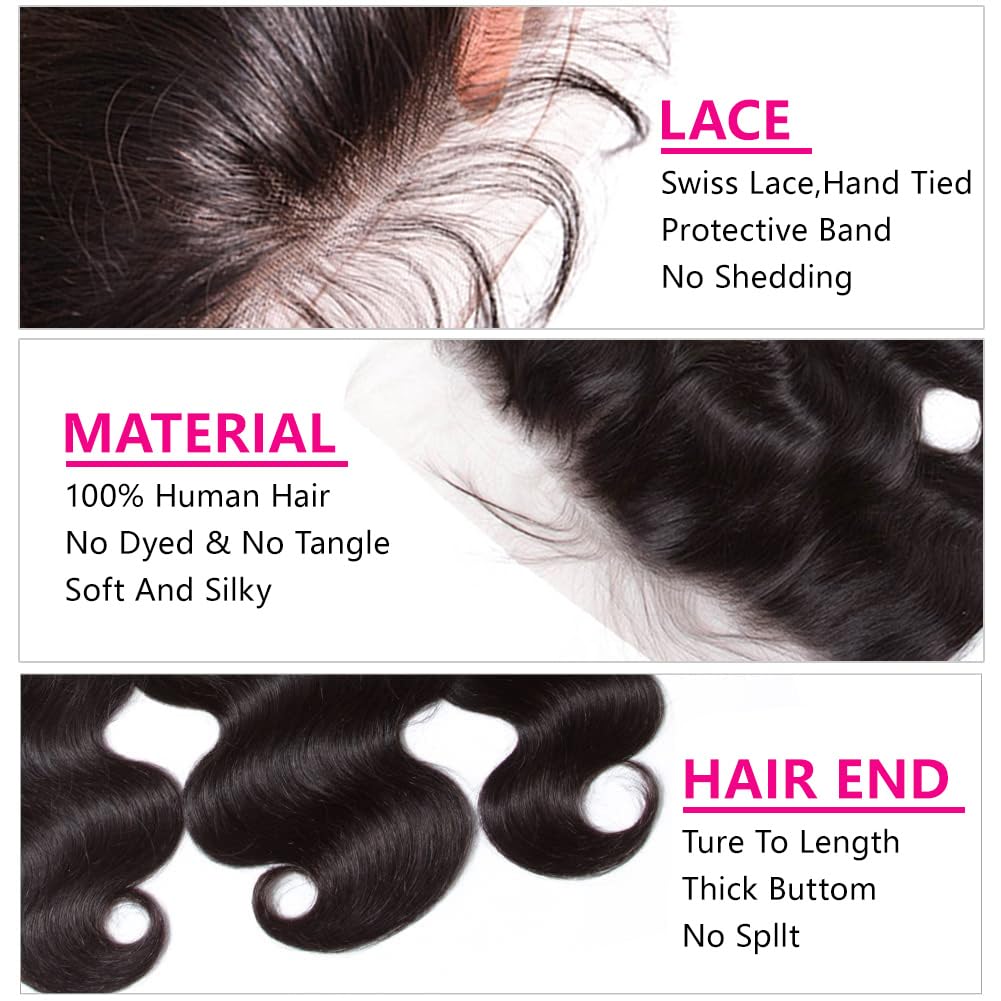 Smoothair Body Wave Frontal in natural light