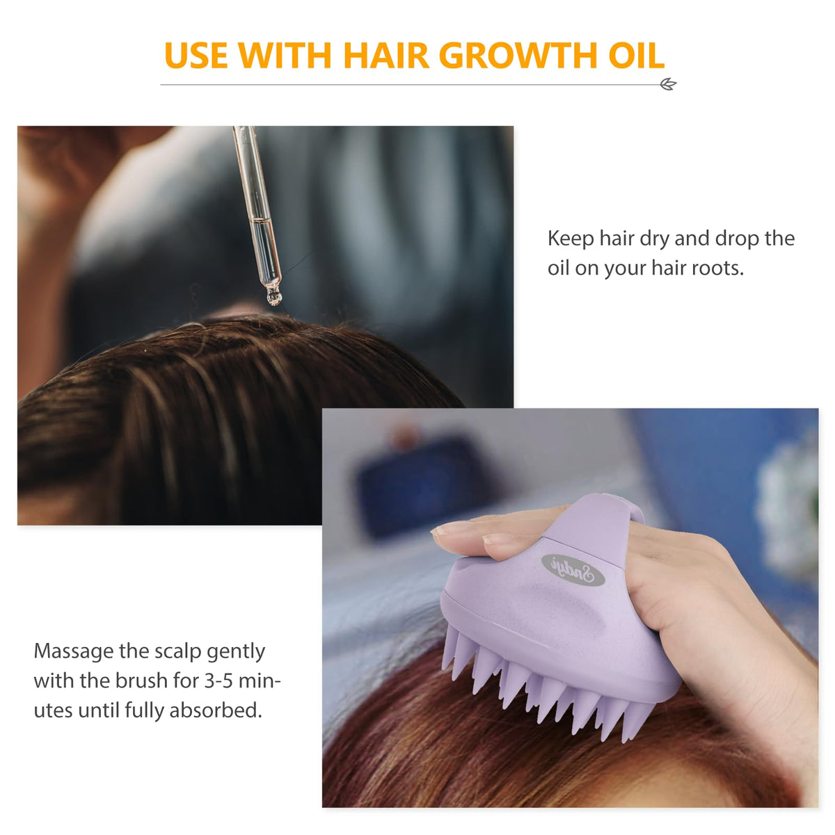 Sndyi Scalp Massager in beautiful packaging
