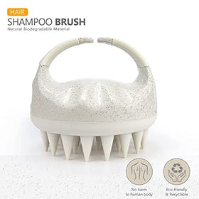 Sndyi scalp scrubber showing ergonomic handle design
