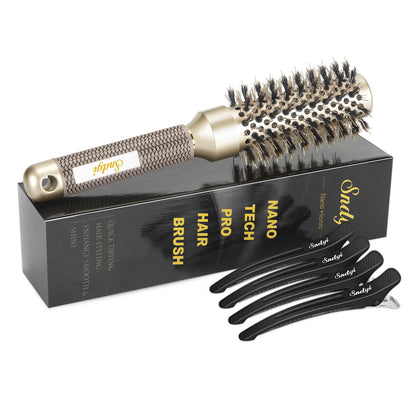 Sndyi Small Round Brush front view with 1.3-inch barrel
