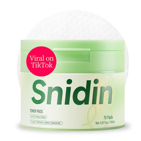 Snidin Toner Pads front view with sealed jar