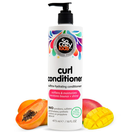 SO COZY Curl Conditioner for Kids 16 Fl Oz front view