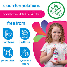 SO COZY Curl Conditioner for Kids in a bathroom setting