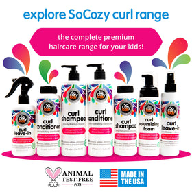 SO COZY Curl Conditioner for Kids with curly hair model