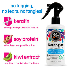 SO COZY Detangler Spray with Kiwi Extract close-up