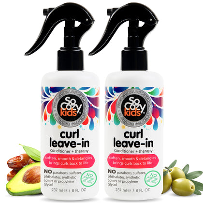 SO COZY Leave In Conditioner Spray front view, 8 Fl Oz