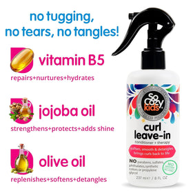 SO COZY Leave In Conditioner Spray on a bathroom counter