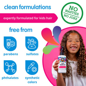 SO COZY Leave In Conditioner Spray packaging with vibrant design