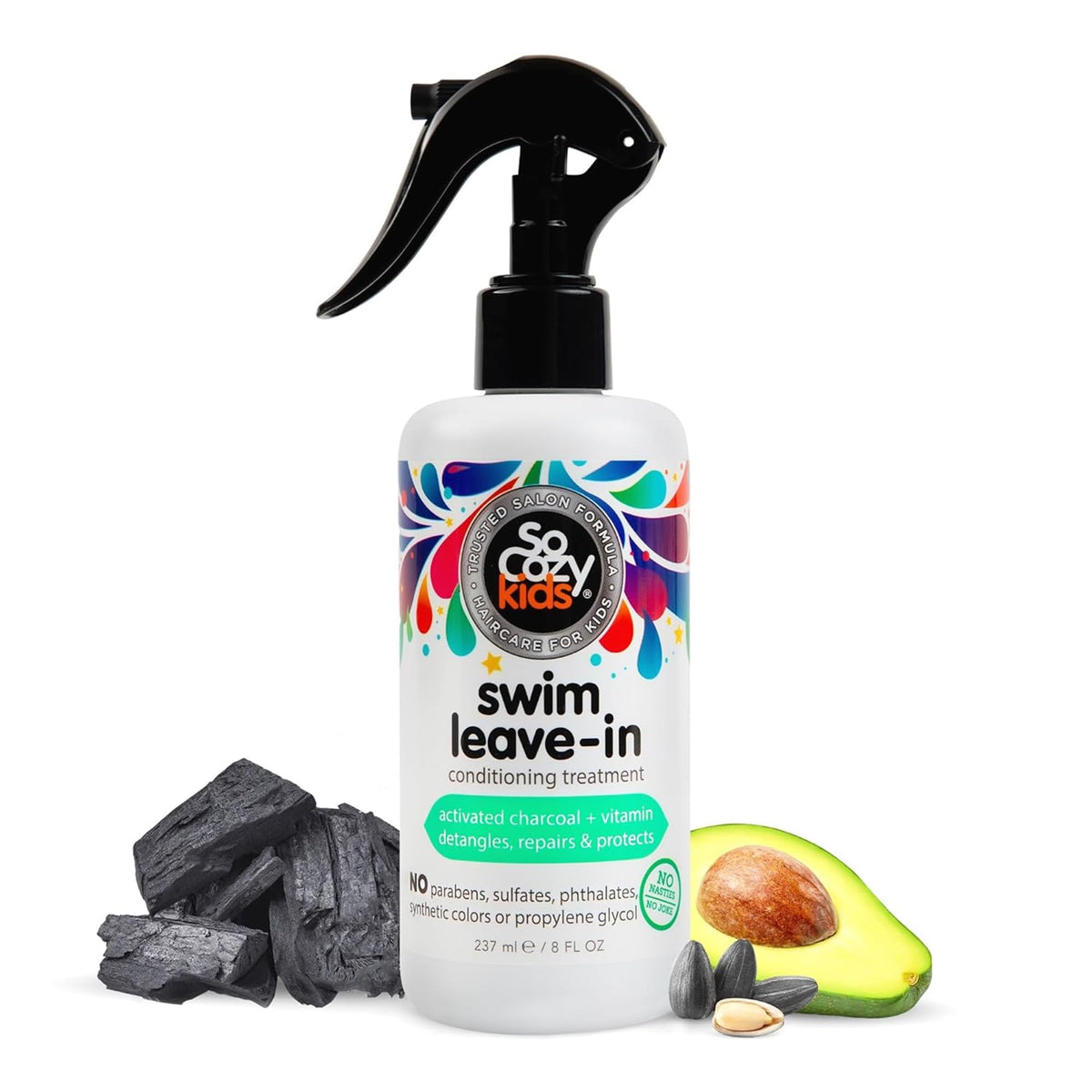 SO COZY Swim Leave In Conditioner Spray 8 Fl Oz front view