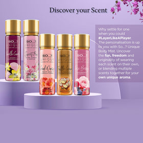 So...? Unique Peony Blush Body Mist lifestyle scene on vanity