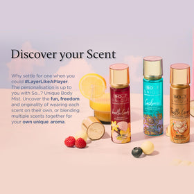 So...? Unique Vanilla Candy Body Mist lifestyle scene