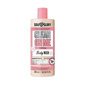 Soap & Glory Clean on Me Body Wash front view with Original Pink label