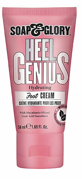 Soap & Glory foot cream tube close-up