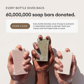 Soapbox Keratin Shampoo and Conditioner set packaging details