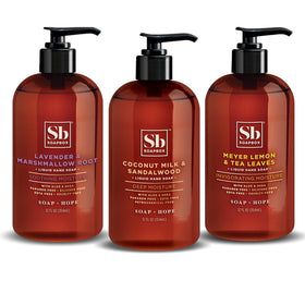 Soapbox Liquid Hand Soap Coconut front view
