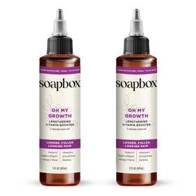 Soapbox Oh My Growth Hair 2pk front view with packaging