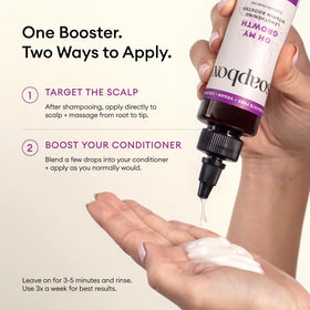 Soapbox Oh My Growth Hair in lifestyle setting