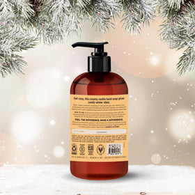 Soapbox Spiced Vanilla & Frosted Pomegranate Hand Soap with aloe and shea butter