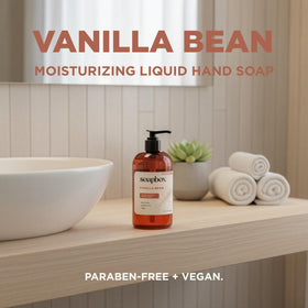 Soapbox Vanilla Bean Liquid Hand Soap with vanilla bean