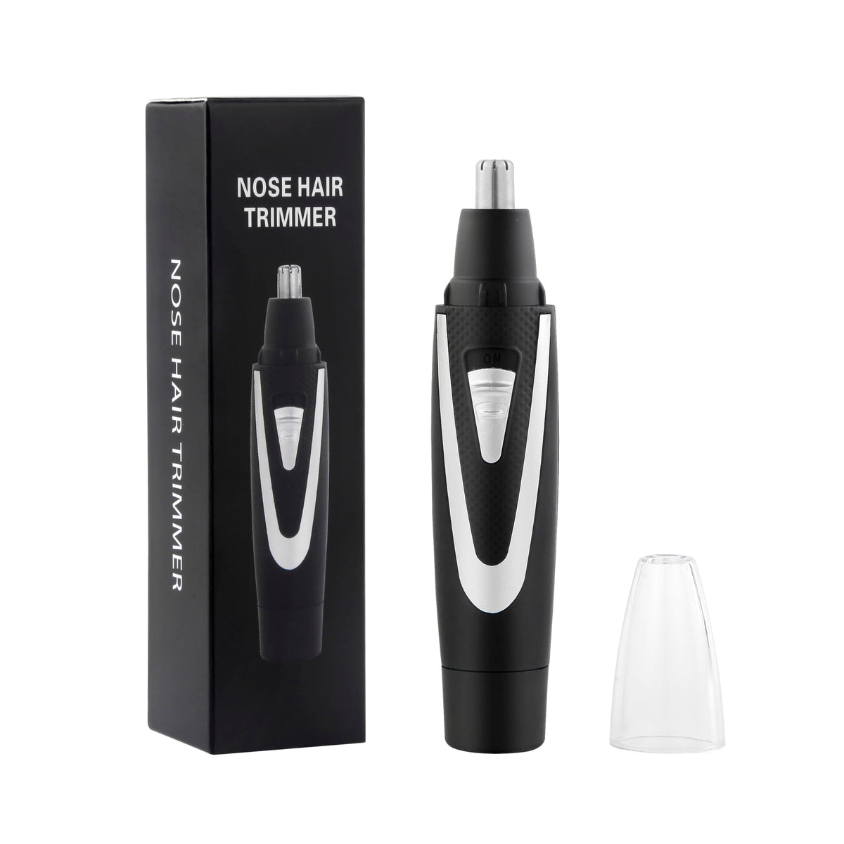 Sodynee Ear and Nose Hair Trimmer front view with dual edge blades