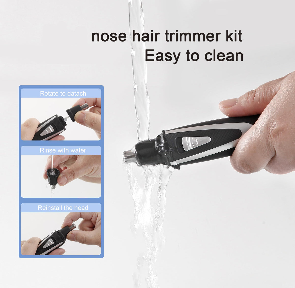 Sodynee Ear and Nose Hair Trimmer in travel bag context
