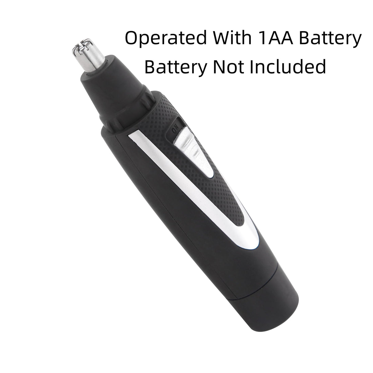 Sodynee Ear and Nose Hair Trimmer side view showing ergonomic grip
