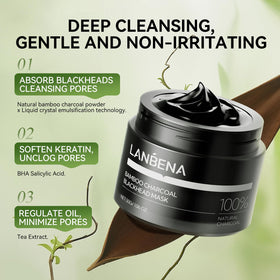 Soft rubber nose brush included in the LANBENA set