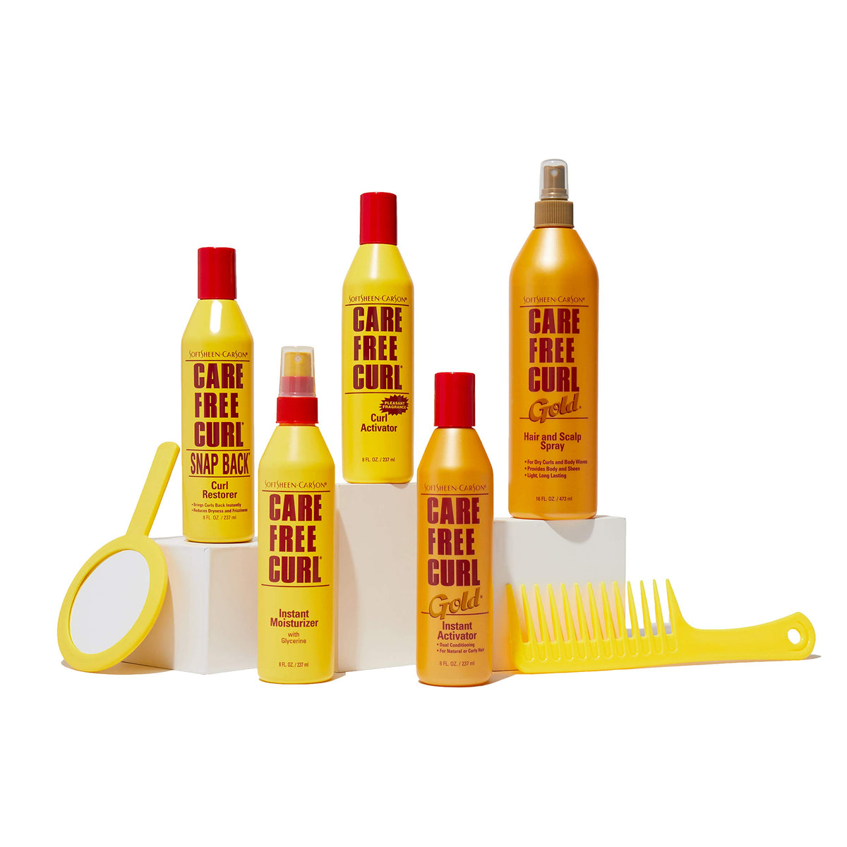 SoftSheen Care Free Curl Instant Moisturizer spray nozzle close-up